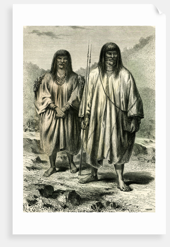 Antis Indians 1869 Peru by Anonymous