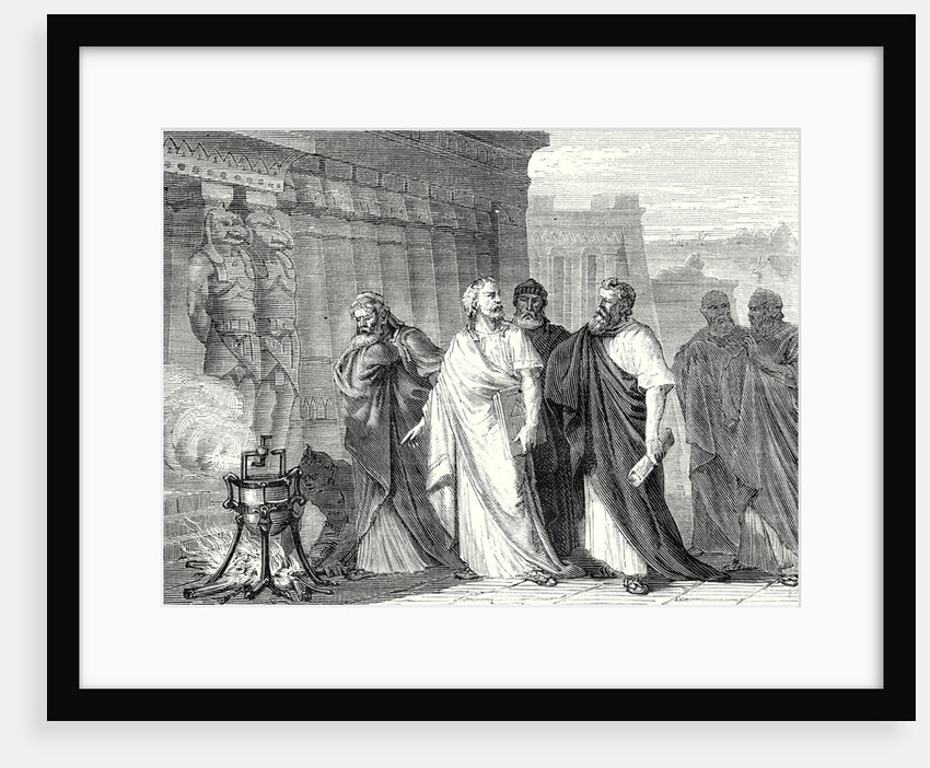 Heron Performs an Experiment with an Aeolipile in Front of the Students of the School of Alexandria by Anonymous