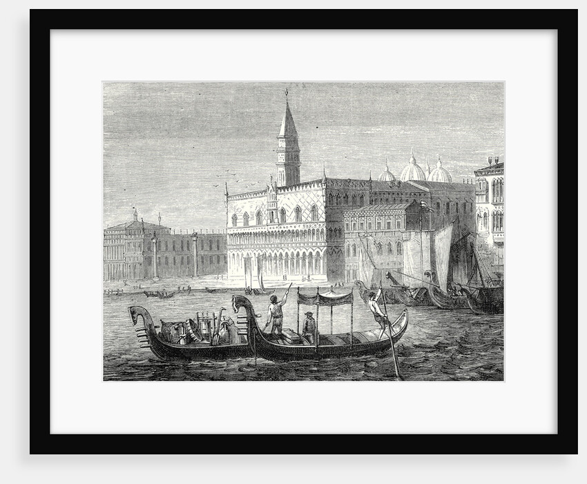 Arrival of Denis Papin in Venice by Anonymous