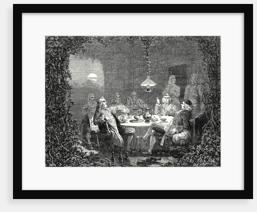The Circle of Lunatics or Watt's Private Parties at His Heathfield Estate by Anonymous