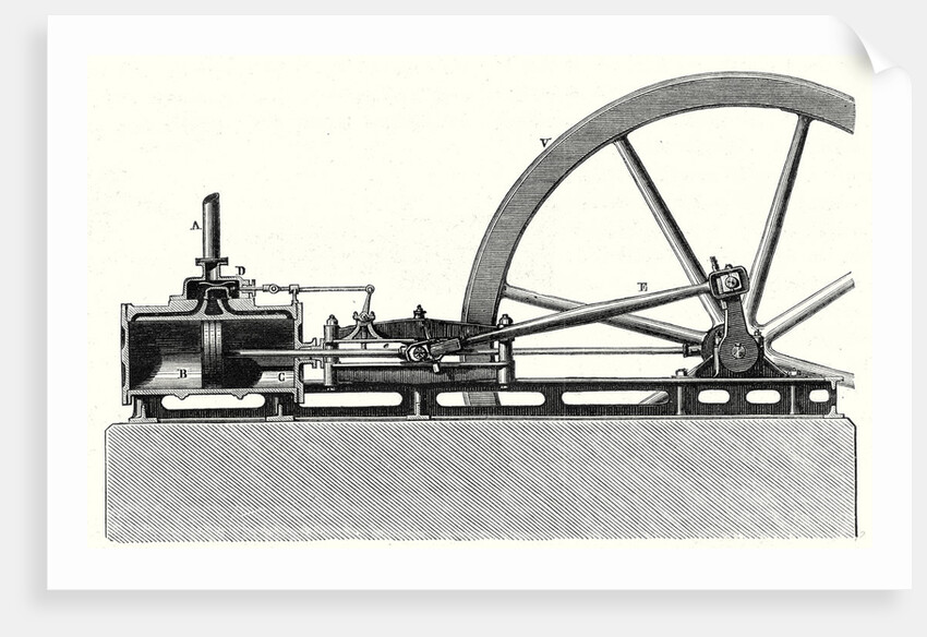Horizontal Cylinder Machine by Anonymous