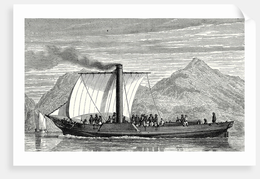 The 'Comet' the First English Steamboat Built by Henry Bell in 1812 by Anonymous