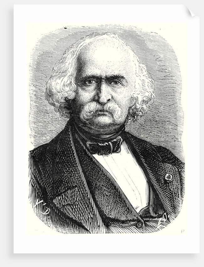 Auguste Perdonnet Director of the Central School of Arts and Manufacturing Between 1862 and 1867 by Anonymous