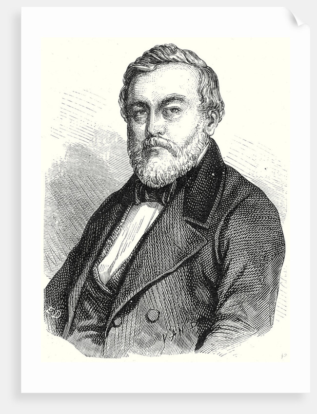 Charles Etzel Creator of the Railways of Wurtemberg by Anonymous
