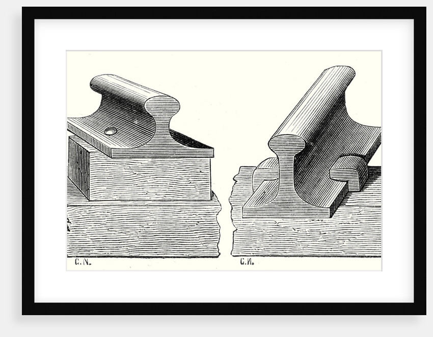 Example of a Rail Pad and a Vignoles Rail by Anonymous