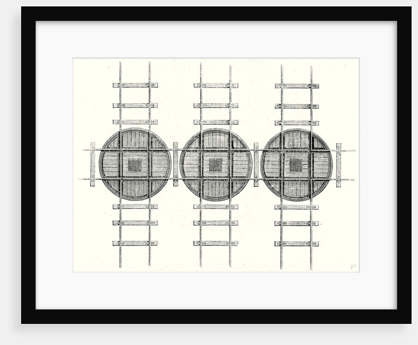 Rectangular Railway Turning Plates by Anonymous