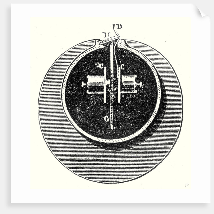 Cross Section of the Interior of the Atmospheric Tube by Anonymous