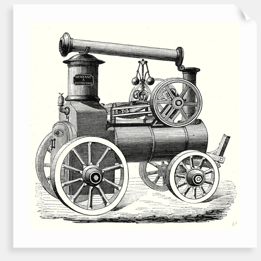 M. Durenne's Traction Engine by Anonymous