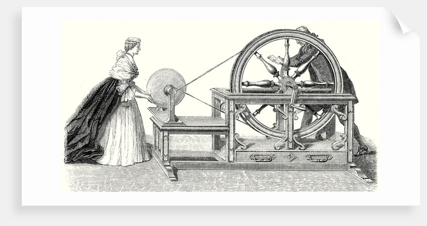 The Abbé Nollet's Electric Machine (1747) by Anonymous