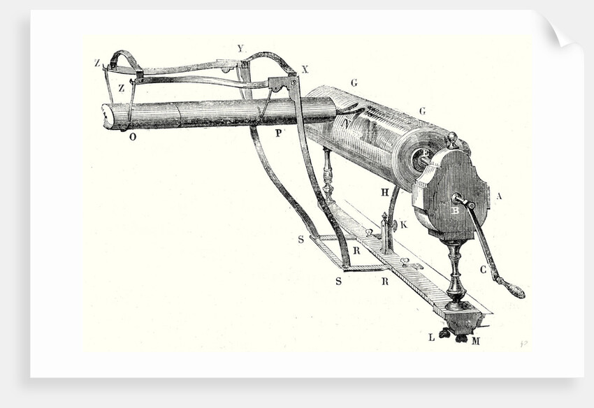 English Electric Machine Built (1750) by Anonymous