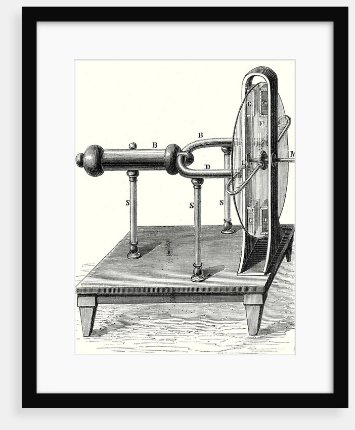 Ramsden's Electric Machine (1768) by Anonymous