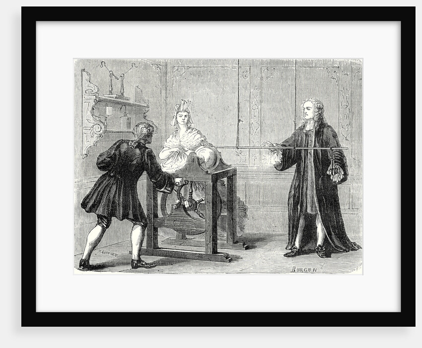Experiment Conducted in Leiden by Musschenbroek on 20 April 1746 by Anonymous