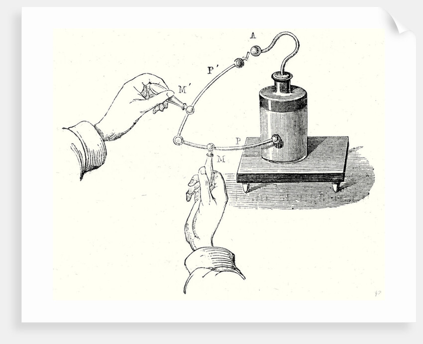 Discharging the Leyden Jar by Anonymous