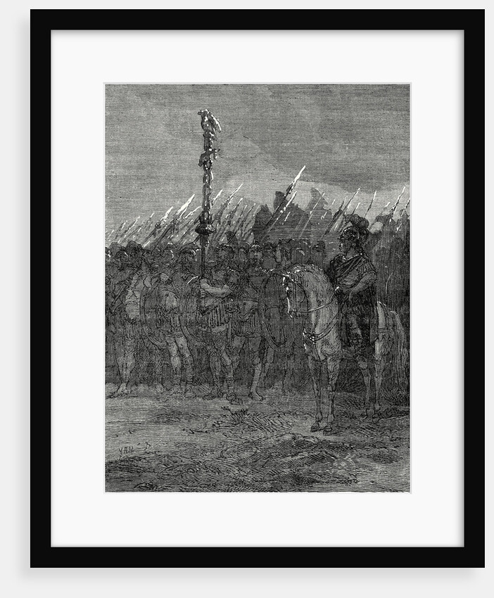 The Spearheads of the Army of Caesar Sparkle in the Wake of a Storm by Anonymous