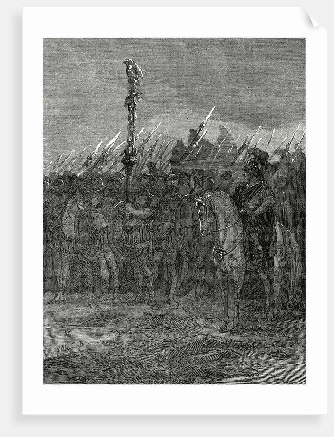 The Spearheads of the Army of Caesar Sparkle in the Wake of a Storm by Anonymous