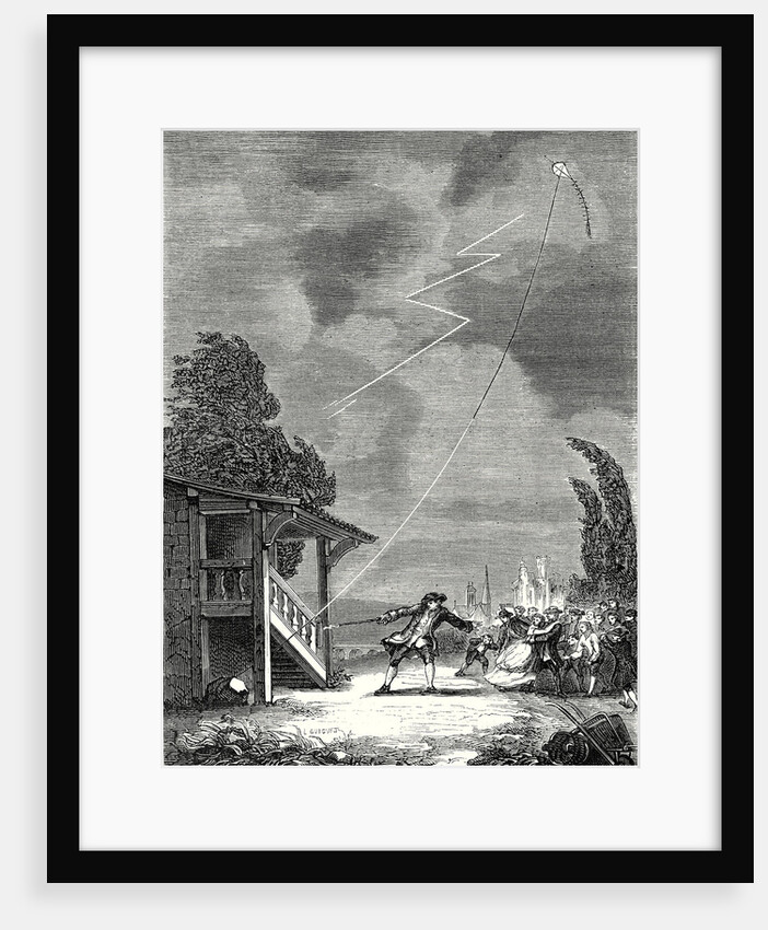 The Experiment of the Electric Kite Conducted by Romas June 7 1753 in the Alleys of the City of Nérac by Anonymous