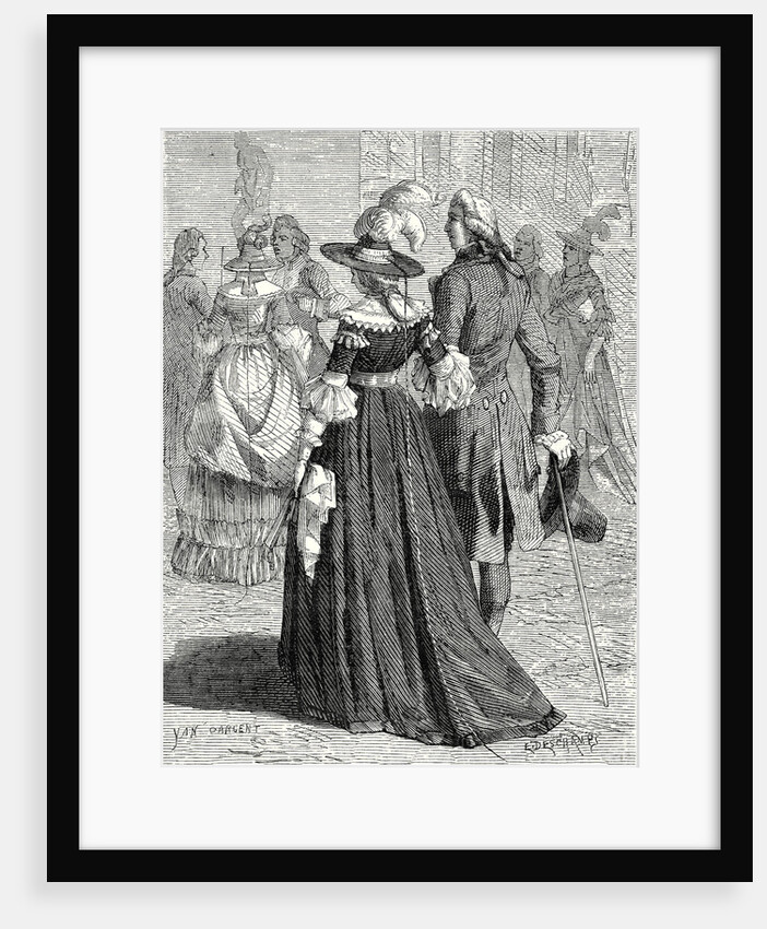 The Lightning-Hat Ladies in Paris in 1778 by Anonymous