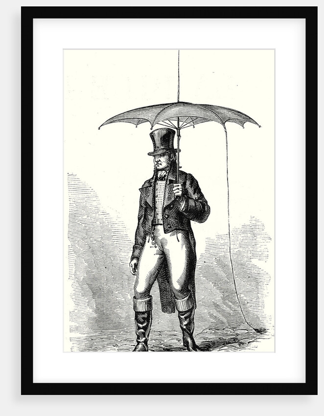 The Portable Lightning Rod or the Umbrella-Lightning Rod of Barbeu-Dubourg by Anonymous