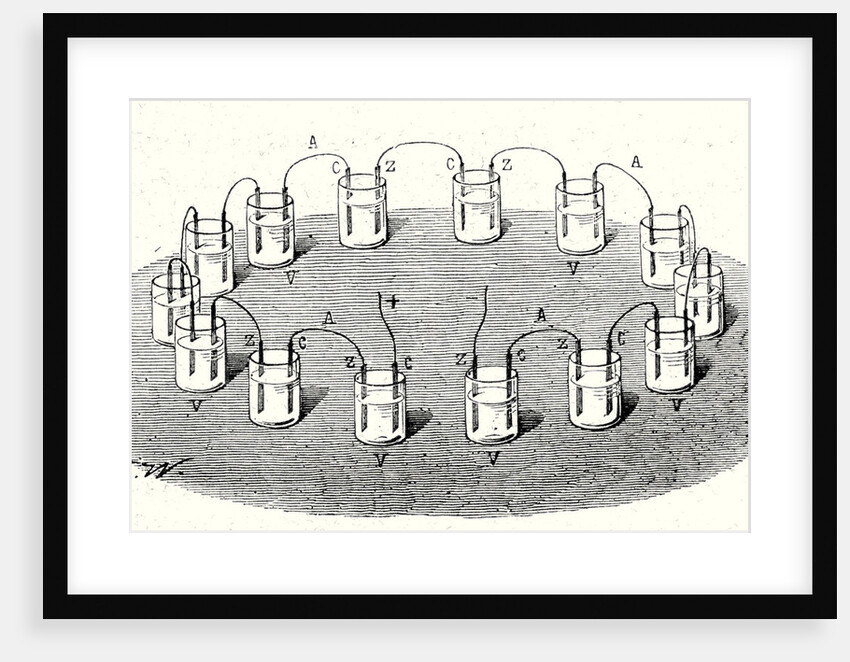 Crown Battery by Anonymous