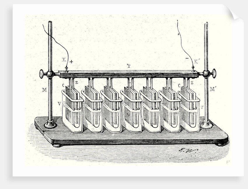 Wollaston's Battery in Action by Anonymous
