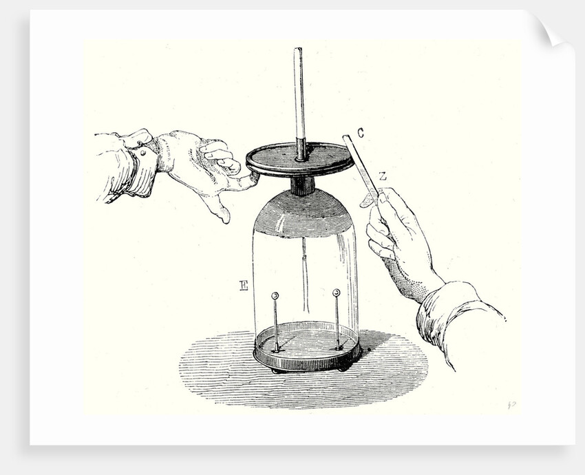 Volta's Fundemental Experiment by Anonymous