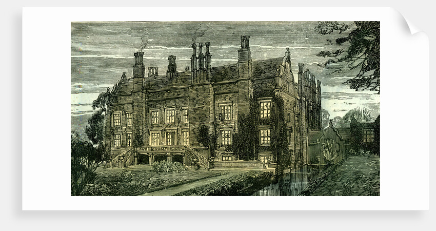 Birmingham Perry Hall 1885 the Seat of A.C.G. Calthorpe United Kingdom by Anonymous