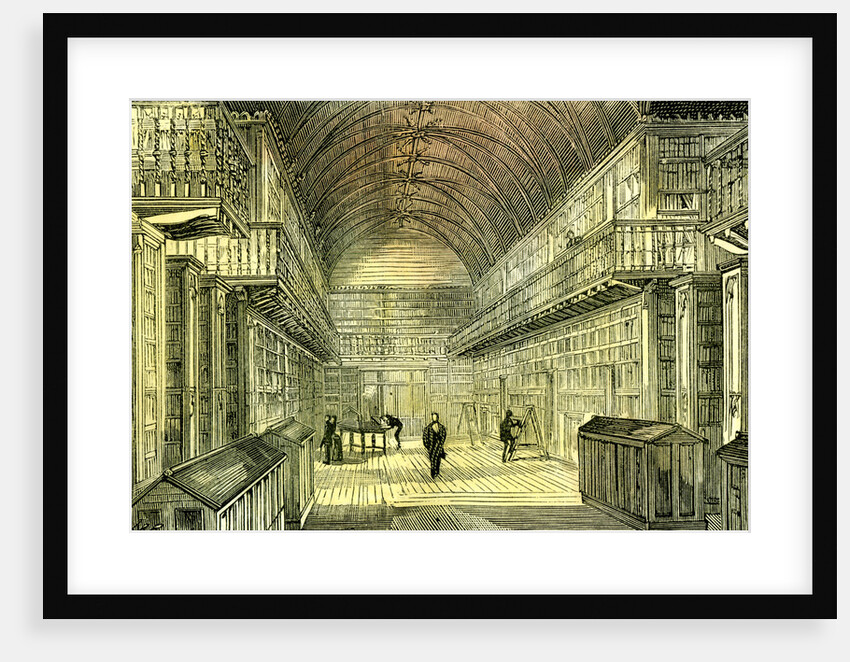 Aberdeen UK King's Collage Library 1885 by Anonymous