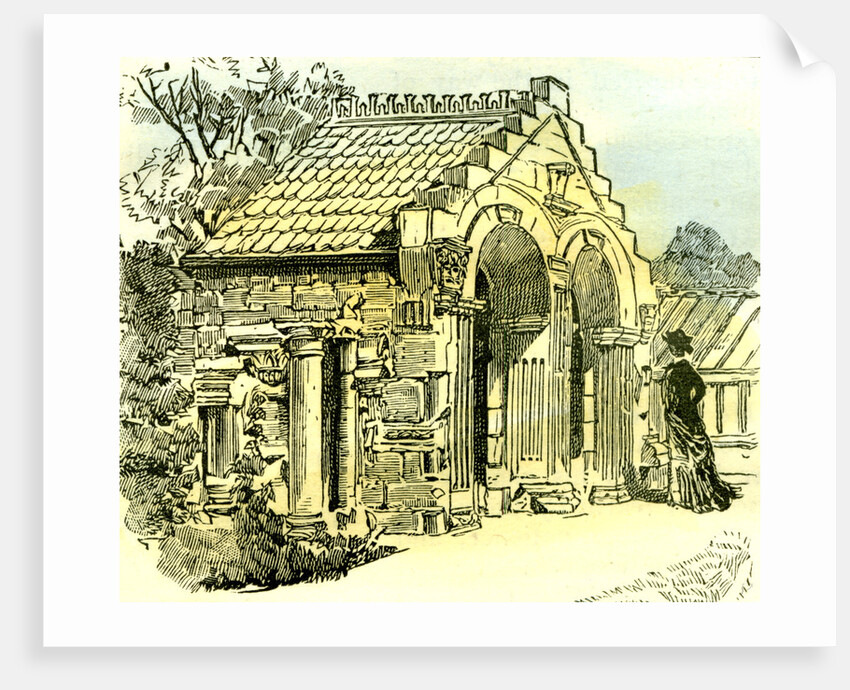 Aberdeen Summer House in Dee Street 1885 UK by Anonymous