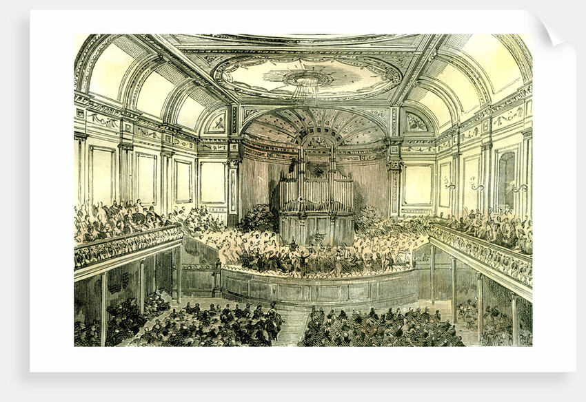 Aberdeen Music Hall 1885 UK by Anonymous