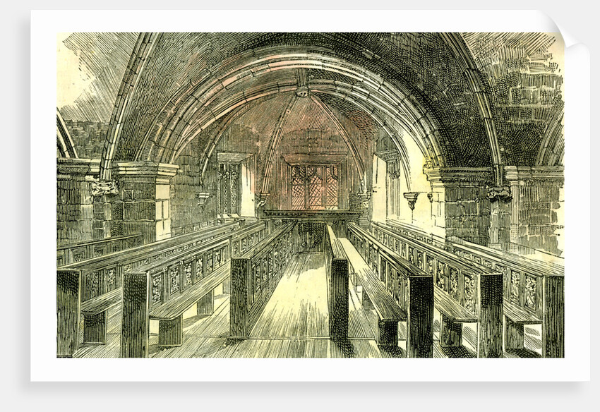 Aberdeen East Church the Crypt 1885 UK by Anonymous