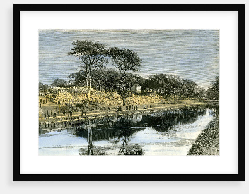 Aberdeen the Duthie Park 1885 UK by Anonymous