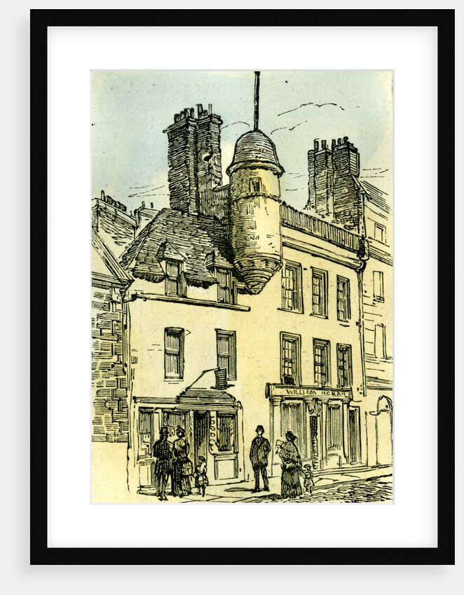 Aberdeen 1885 UK Byron's House in Broad Street by Anonymous