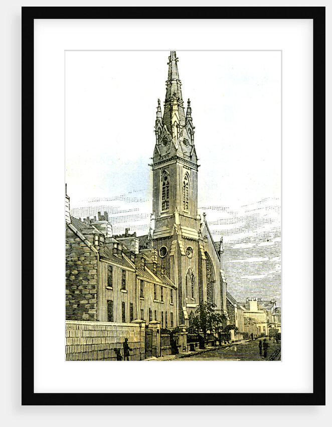 Aberdeen the Roman Catholic Cathedral 1885 UK by Anonymous