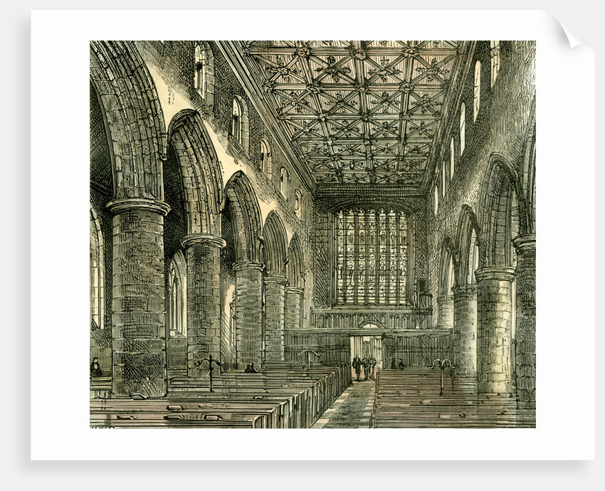 Aberdeen Old Machar Cathedral 1885 UK by Anonymous