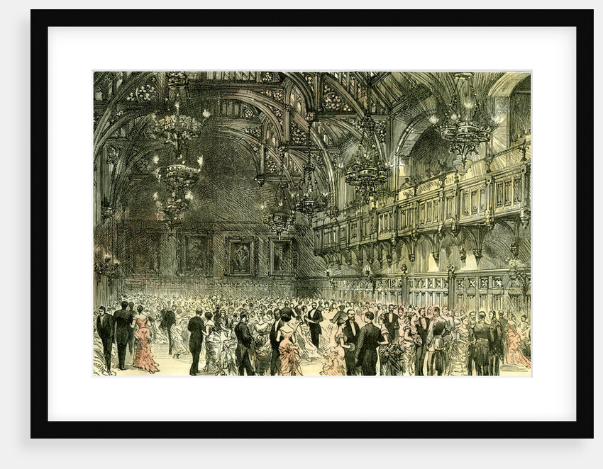 Aberdeen 1885 UK The Town and County Hall in the Municipal Buildings by Anonymous