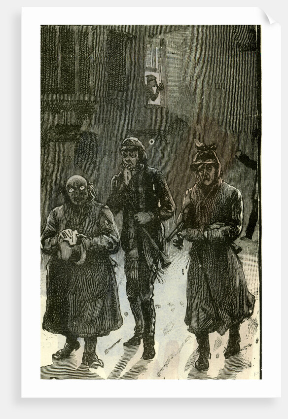 Returning from the Manor House 1892 by Anonymous