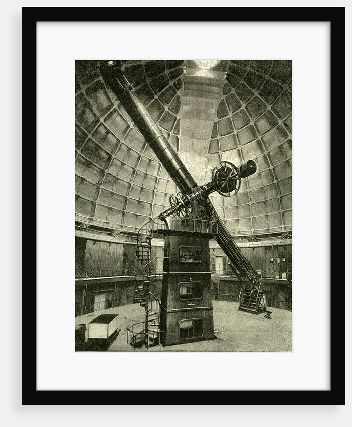 California the Largest Telescope in the World 1891 USA by Anonymous