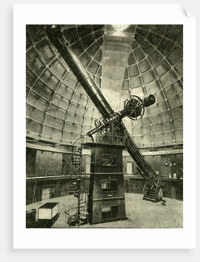 California the Largest Telescope in the World 1891 USA by Anonymous
