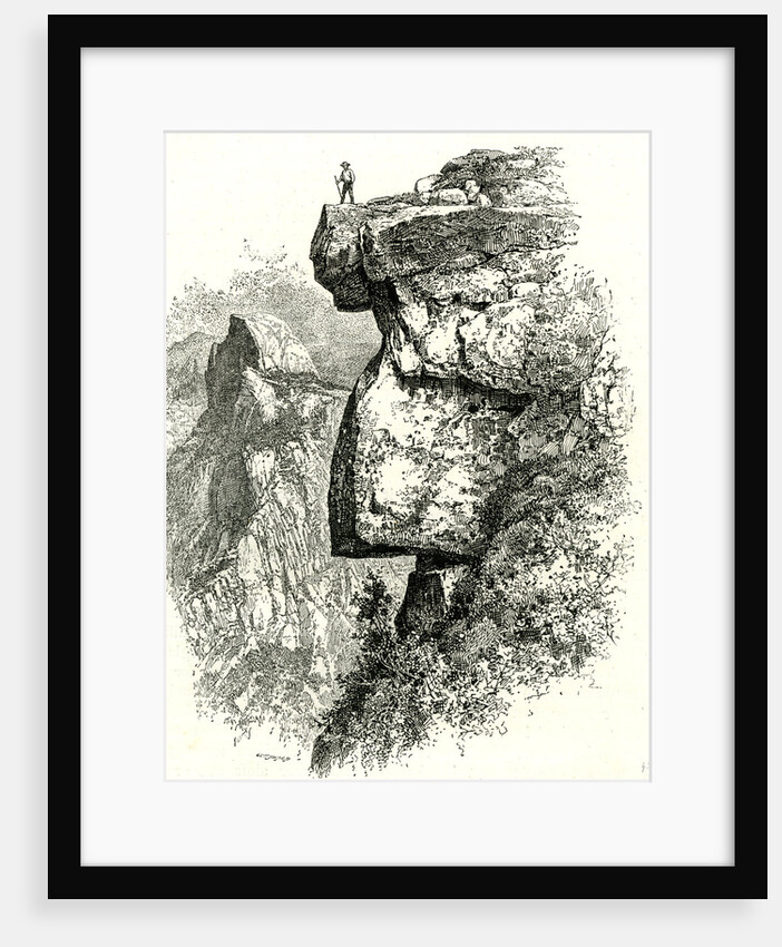 Yosemite Valley Upon Glacier Point USA 1891 by Anonymous