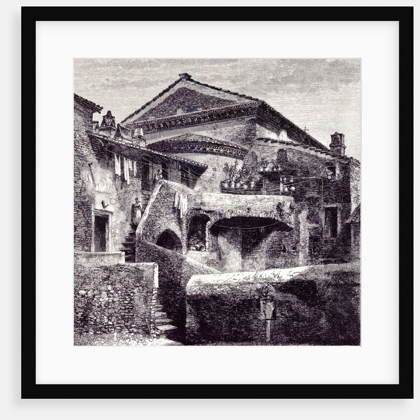 Rome Italy 1875 behind San Crispino by Anonymous