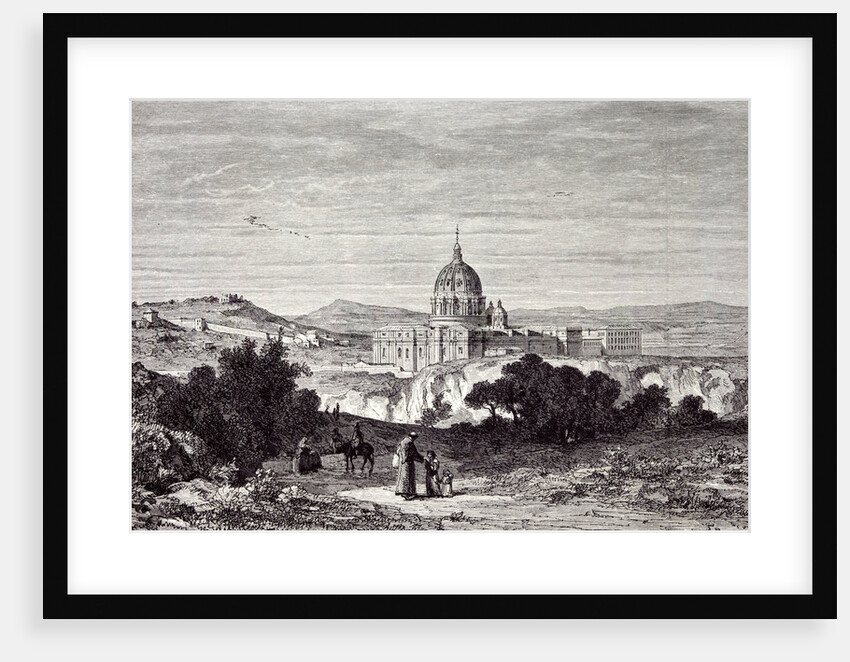 View of St. Peter's and the Vatican by Anonymous