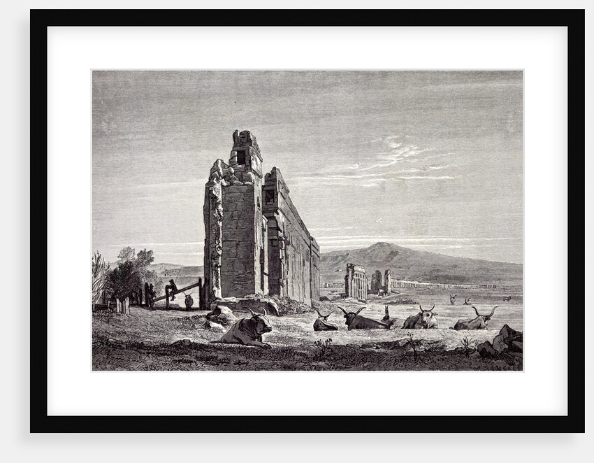 Rome Italy 1875 Ruins of Aqueducts of Claudius Near the Road to Albano by Anonymous