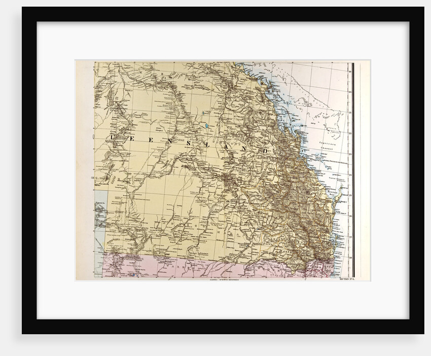Australia Map by Anonymous