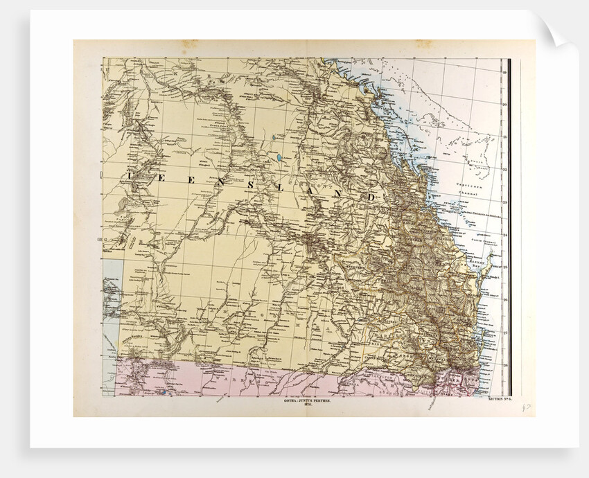Australia Map by Anonymous