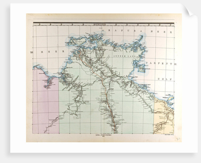 Australia Map by Anonymous