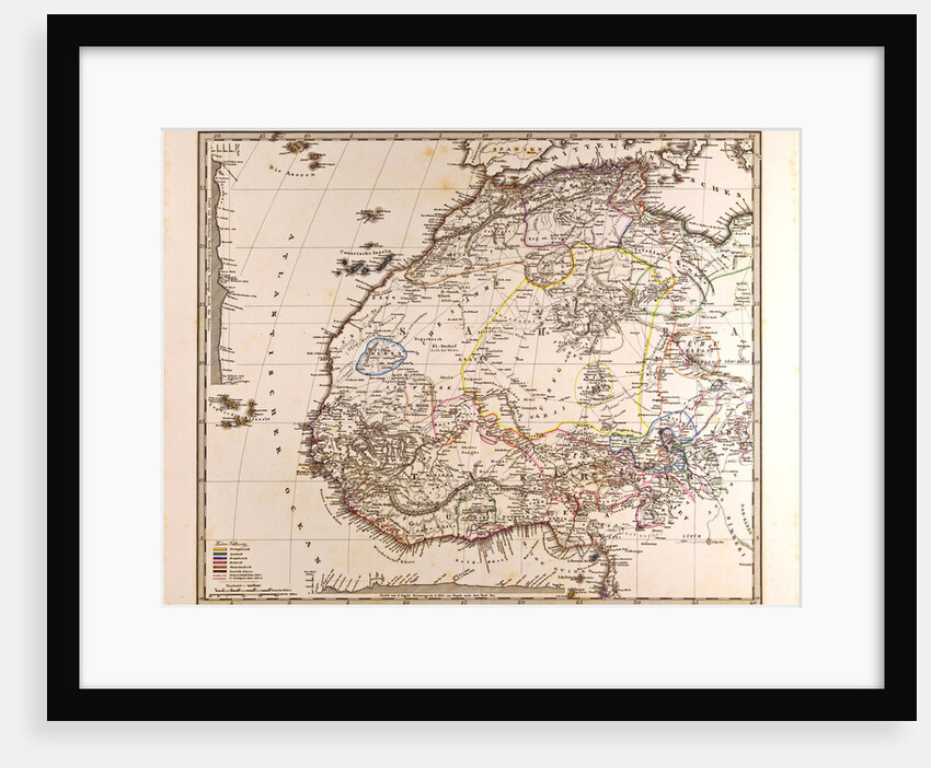 Africa Map by Anonymous