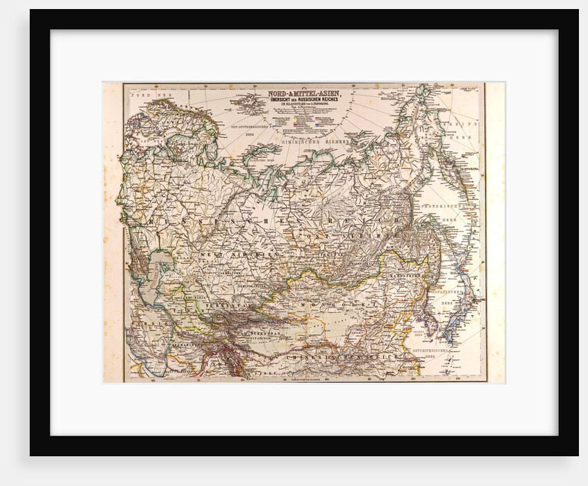 Russia Map by Anonymous