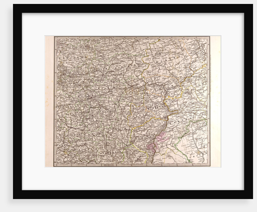 Eastern Europe Map by Anonymous