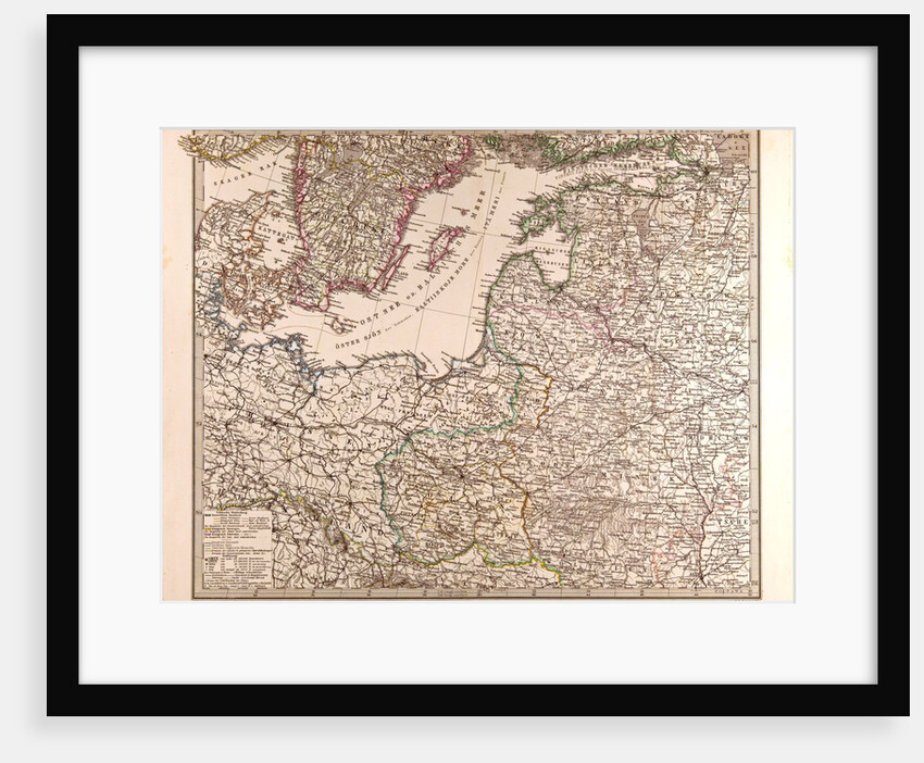 Eastern Europe Map by Anonymous