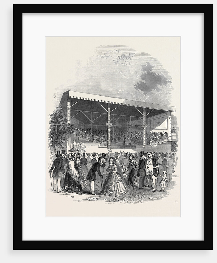 The Concert Monstre, at the Surrey Zoological Gardens, 1845 by Anonymous